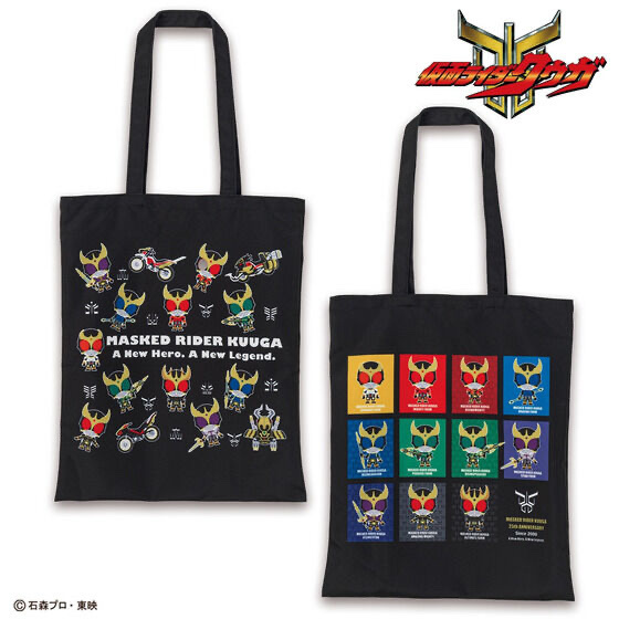 231676 Pbandai 預訂 2025/9月 仮面ライダークウガ　デフォルメ　トートバッグ　ヒーロー柄