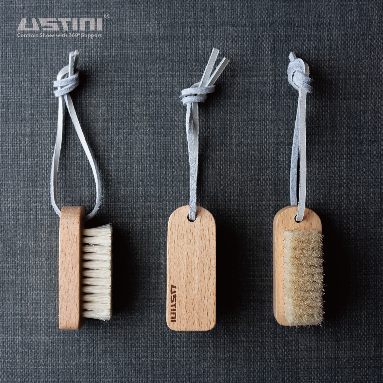 USTINI 精品馬毛小鞋刷