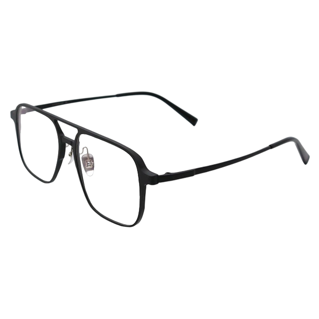 雙樑框鈦合金磁吸套鏡式眼鏡 (2色) 42HV9908TI