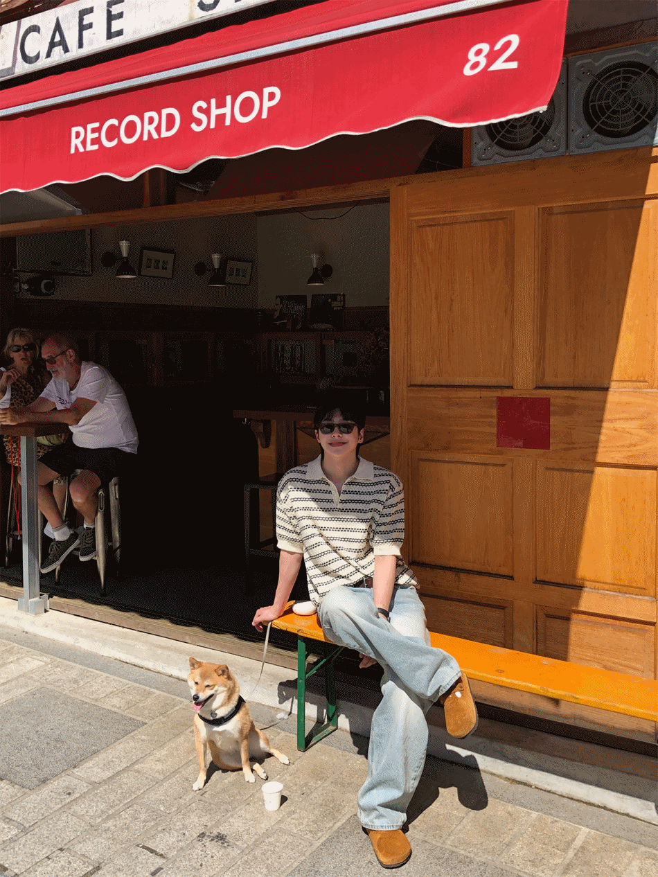 Dino Scotch Kara橫條針織衫