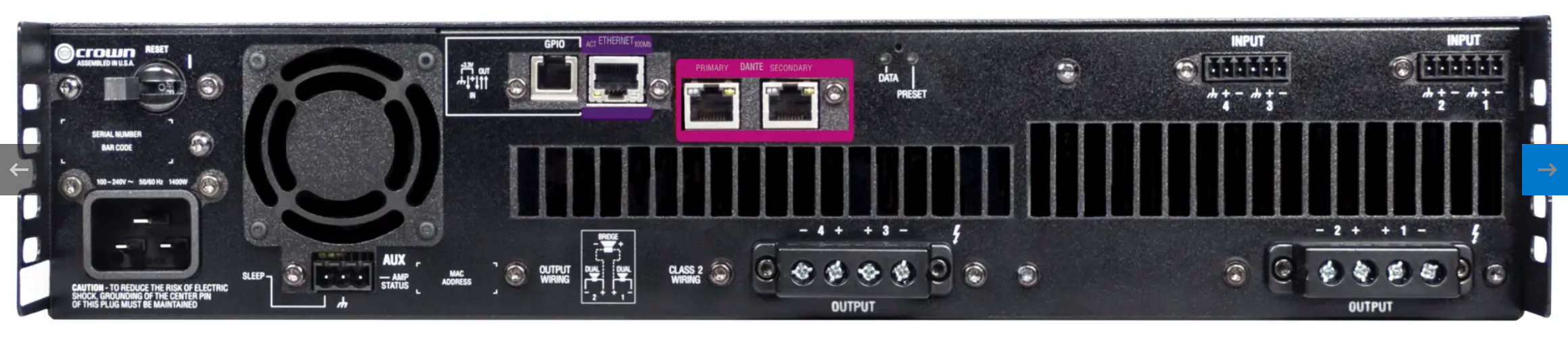 Crown Audio DCi 4|1250DA