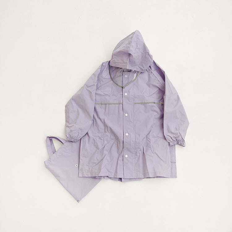日系純色雨衣