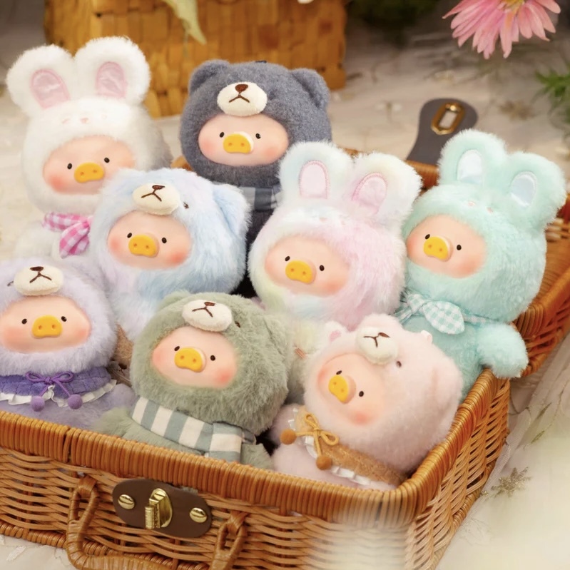 罐頭豬LULU 美好時光系列 搪膠臉 盲盒 吊飾 絨毛玩具 共6+2款