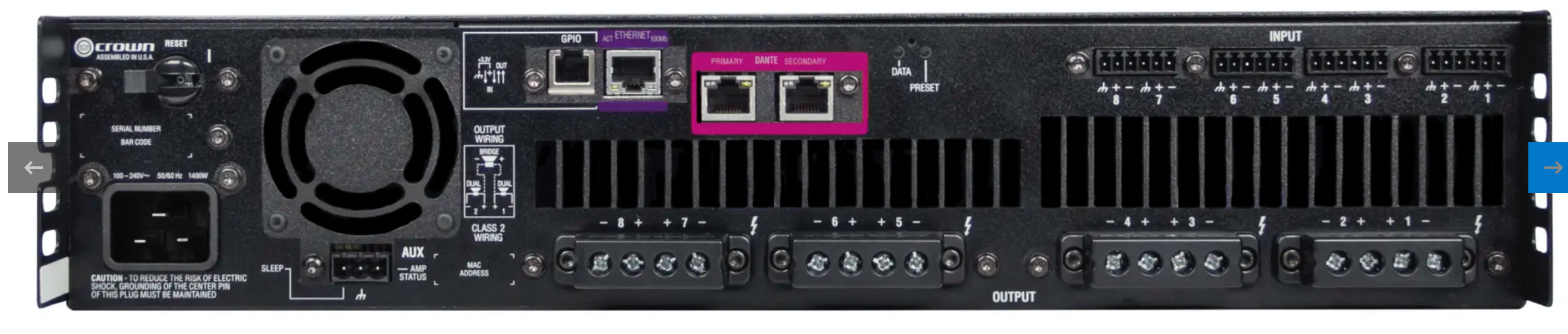 Crown Audio DCi 8|600DA