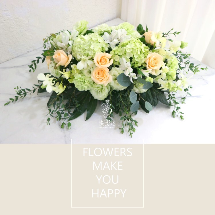 清馨 I 講桌花 I 司儀台花  AF250635