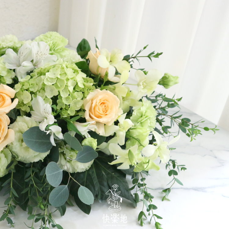 清馨 I 講桌花 I 司儀台花  AF250635