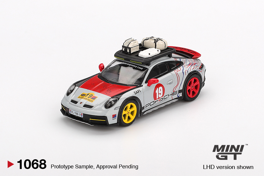 【預訂】Mini GT 1068 Porsche 911 Dakar "Uncle Rally"