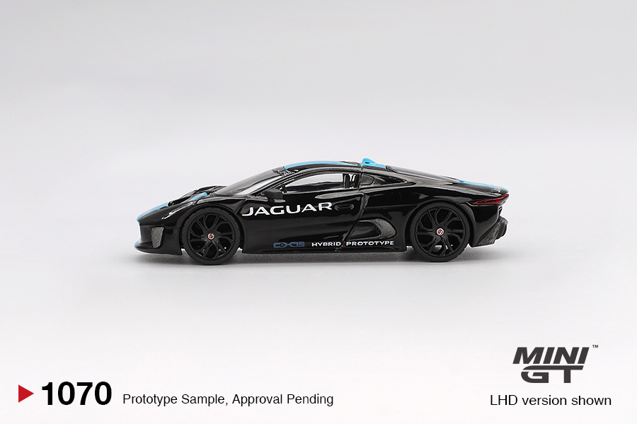 【預訂】Mini GT 1070 Jaguar C-X75 Black