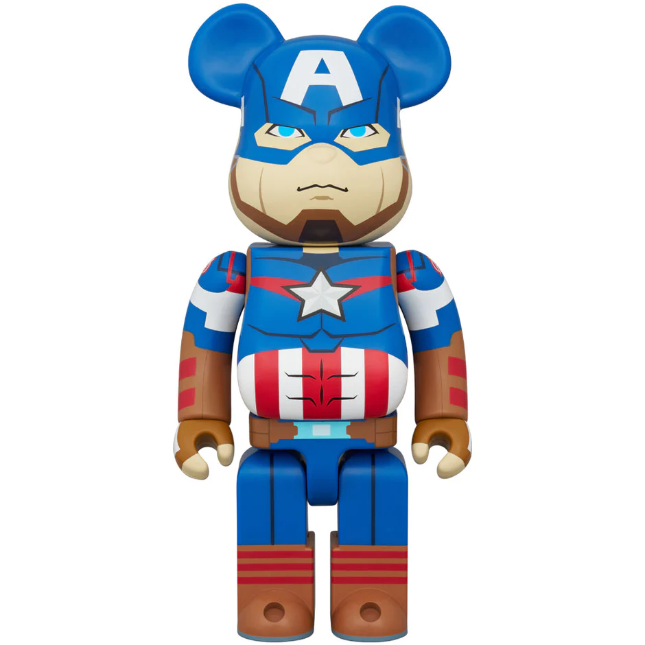 美國隊長 CAPTAIN AMERICA 400％ BE@RBRICK