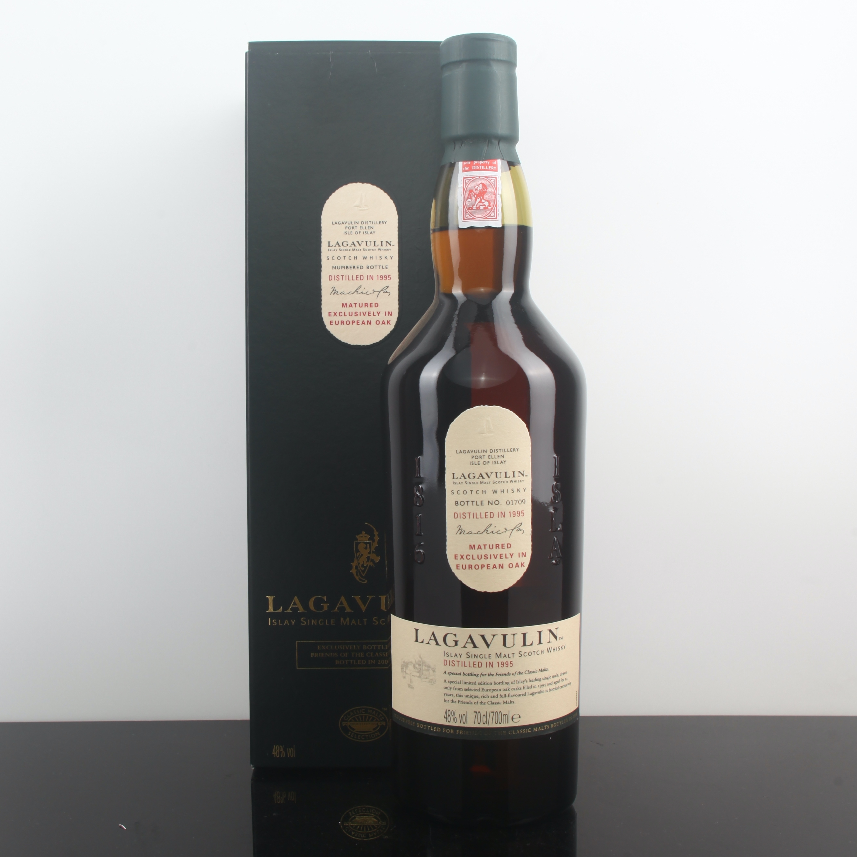Lagavulin 1995/2008 12YO 48% Exclusively bottled for Friends of the Classic Malts (現金價 $2680）