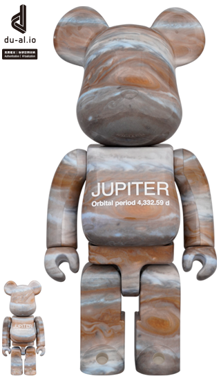 BEARBRICK JUPITER 100% & 400%