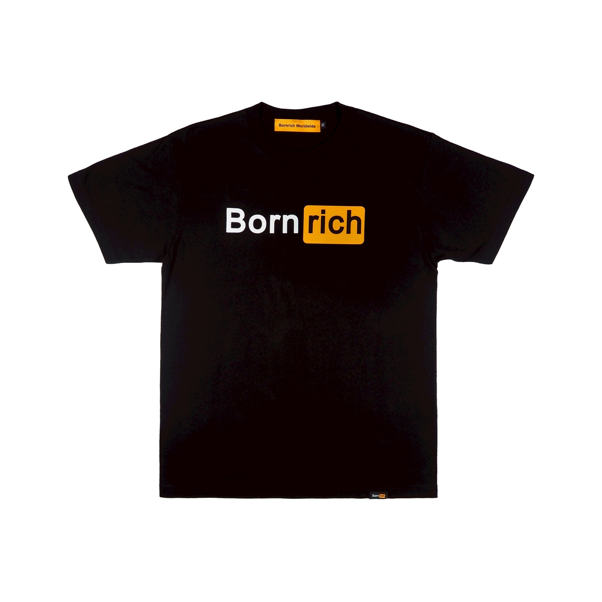 Bornrich｜Classic Logo Tee (Black)