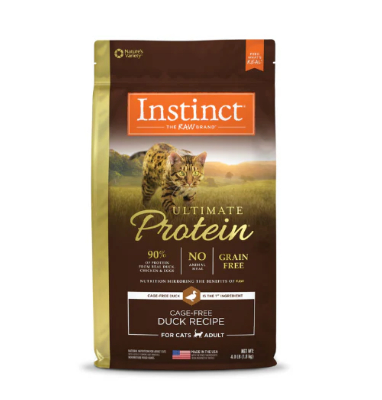 Instinct ｜鴨肉 | Ultimate Protein 頂級蛋白貓乾糧 4lb
