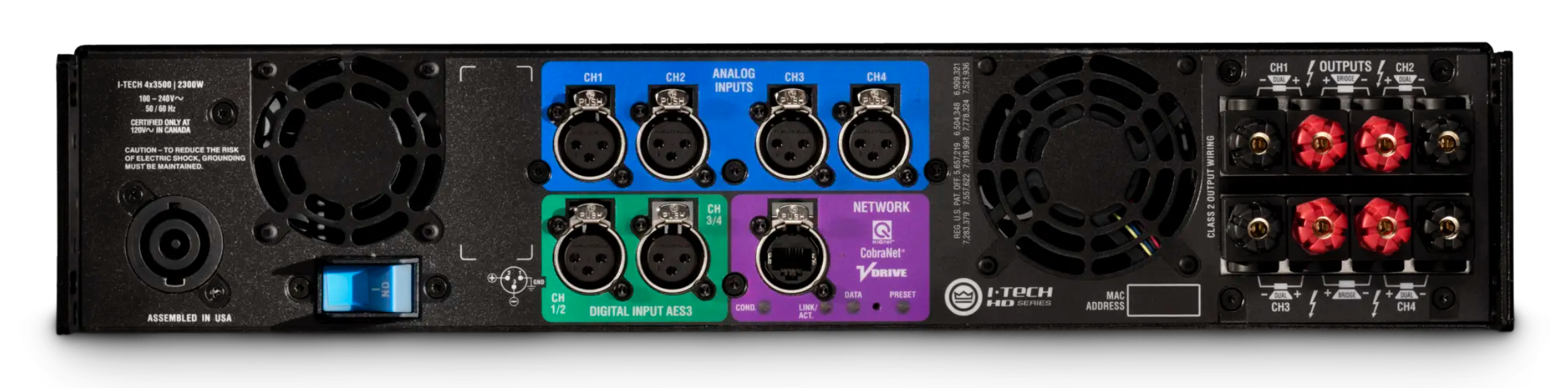 Crown Audio  I-Tech 4x3500HD