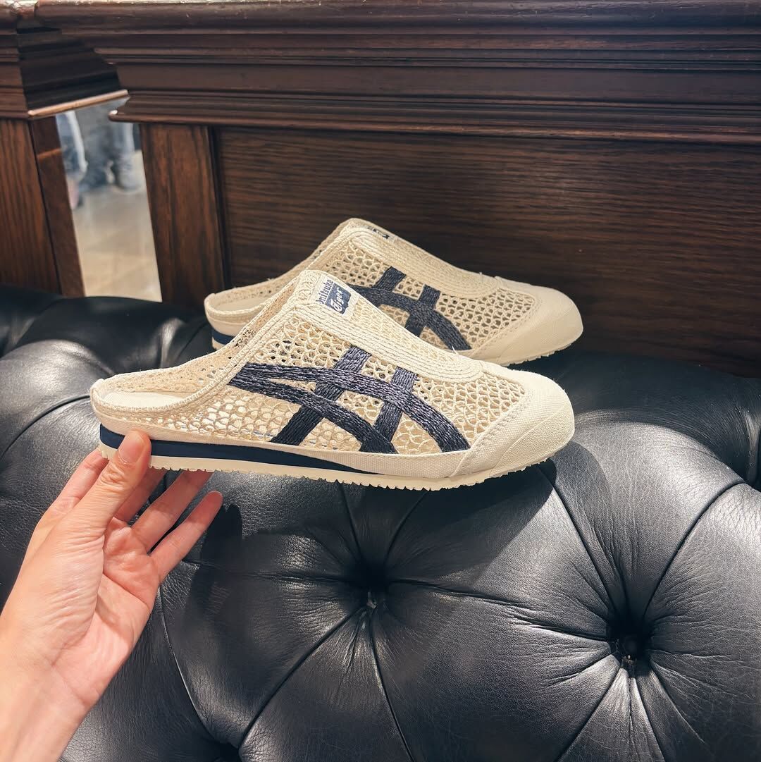 Onitsuka Tiger Mexico 66 Sabot 奶油深藍 藍色 鬼冢虎 半拖鞋 懶人鞋 1183C123-200