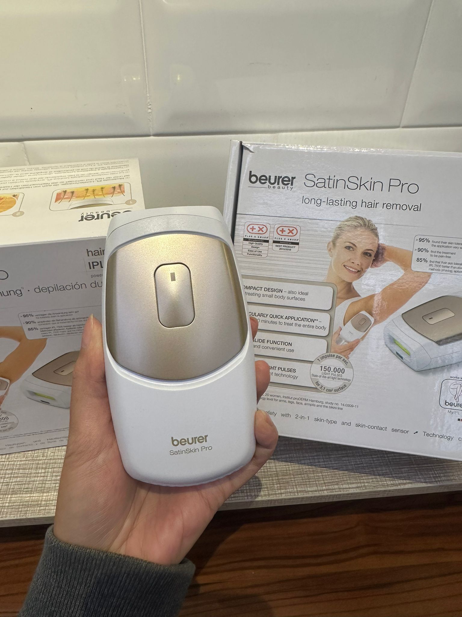 【現貨】LL060699 BEURER IPL7500 激光脫毛機 (回贈$400購物金)