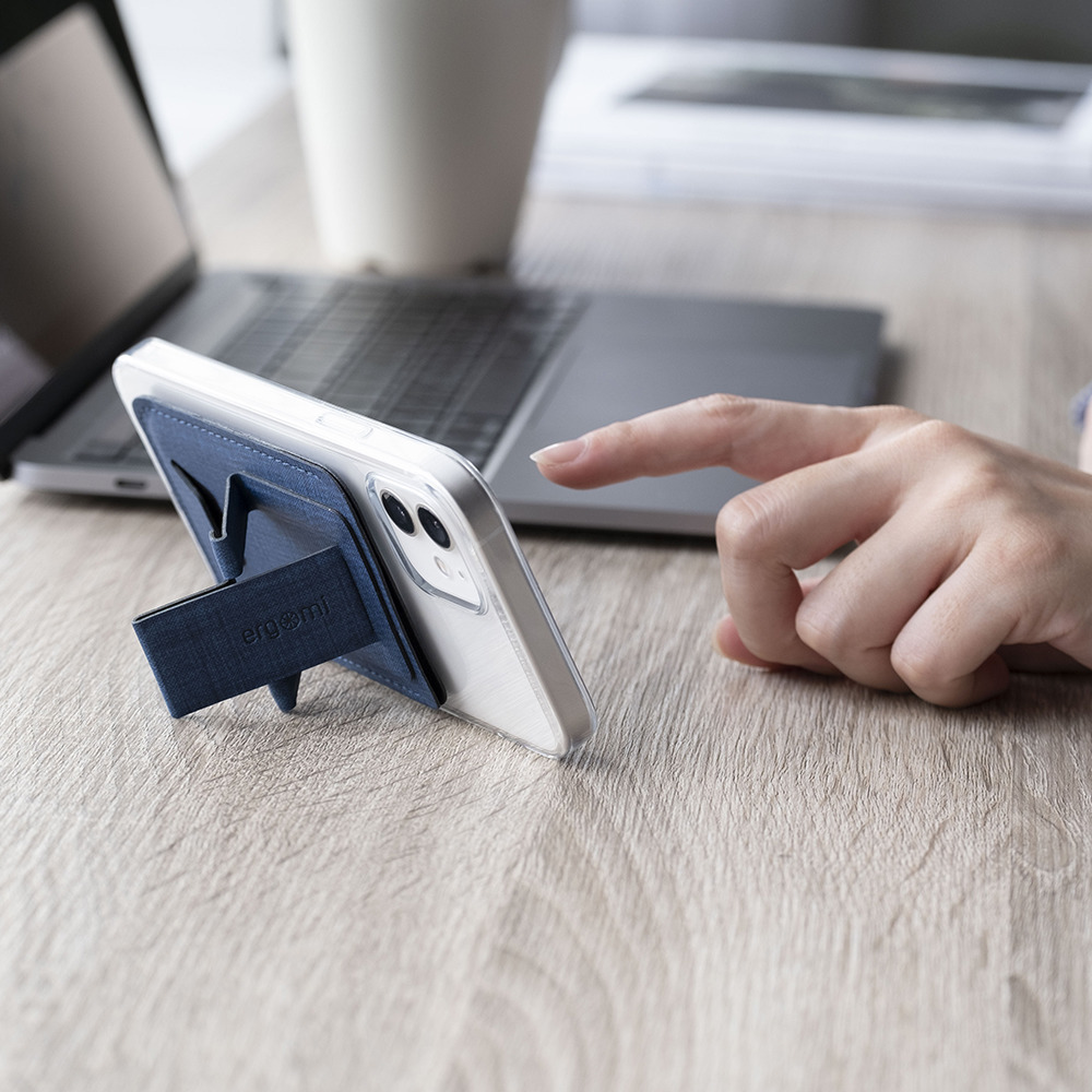 Ergomi Hercules 皮革磁吸手機支架