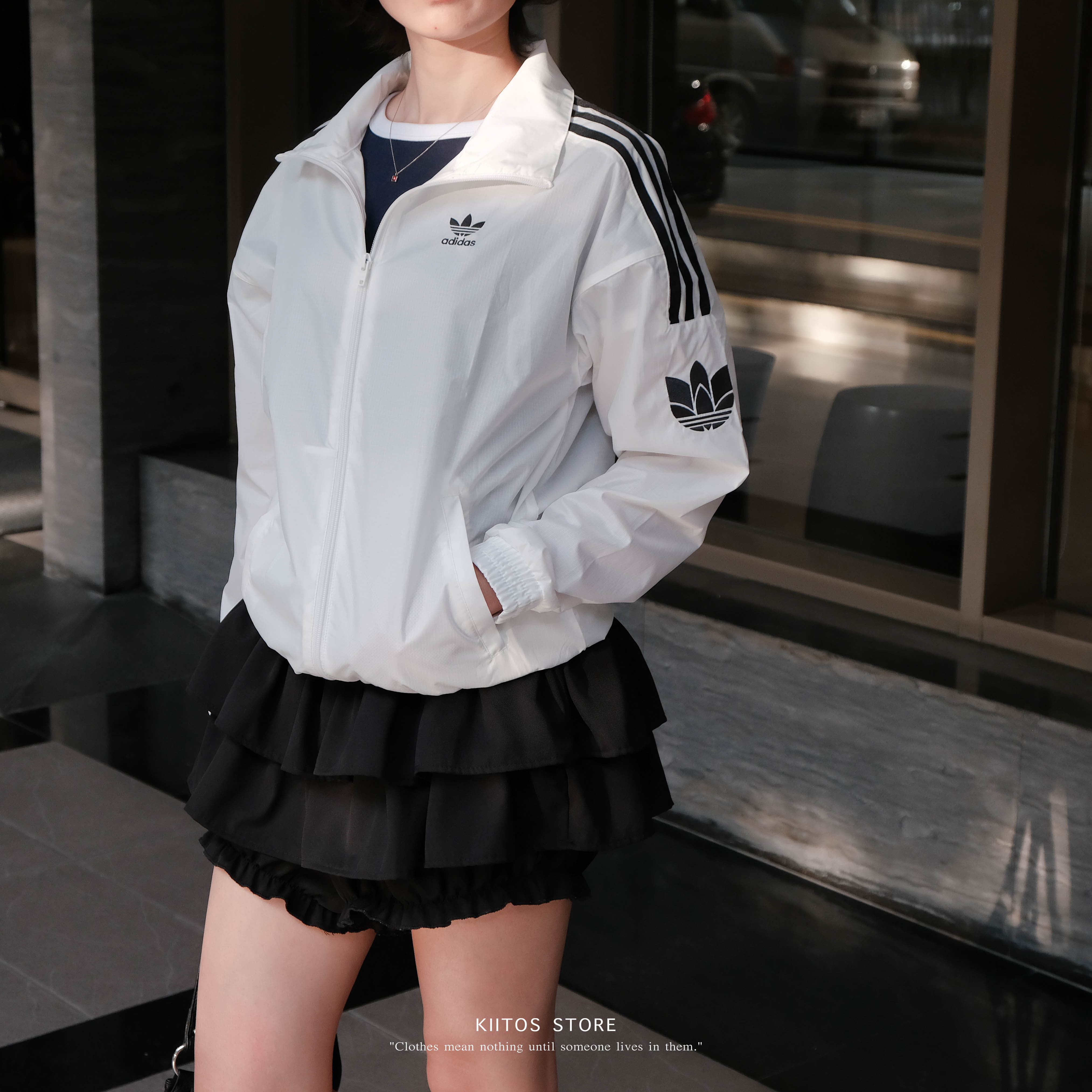 Adidas 長袖 運動 外套 JI7535