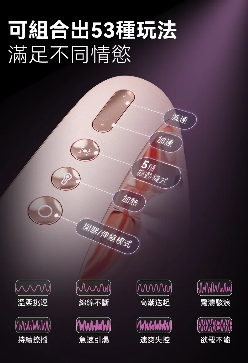 AK G1 AI Thrusting Vibrator 全自動炮機 APP控制版