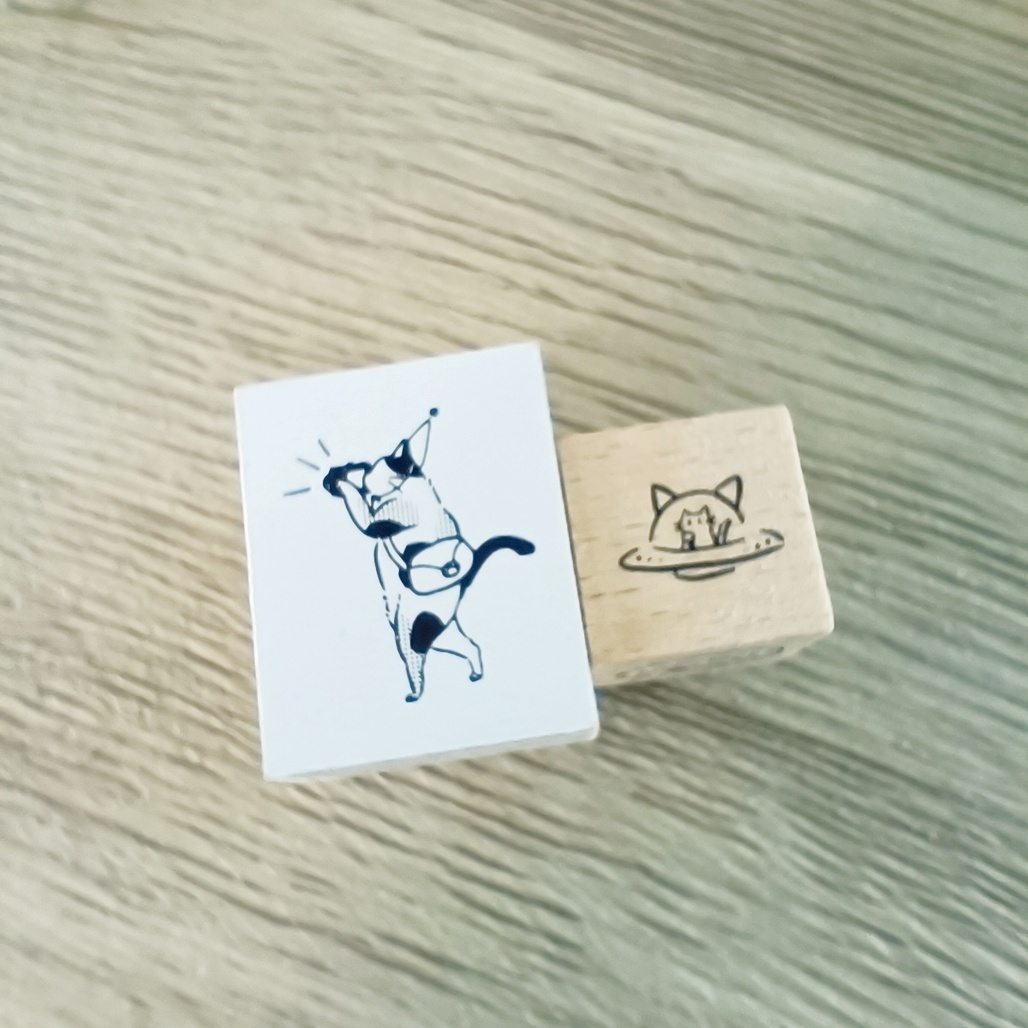 默代誌．貓貓印章 共二款