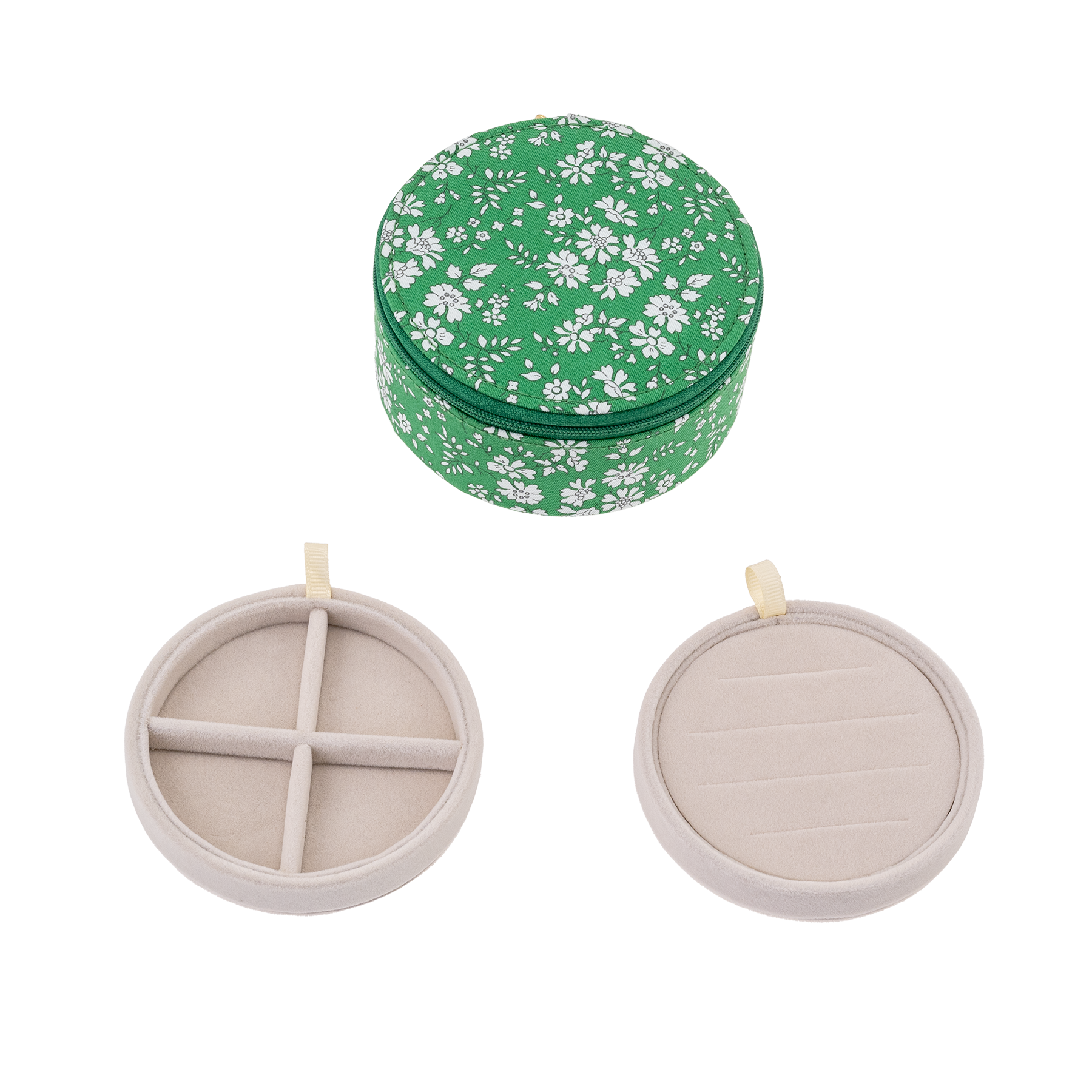 Jewelry Box Round Mw Liberty Capel Green｜Bon Dep