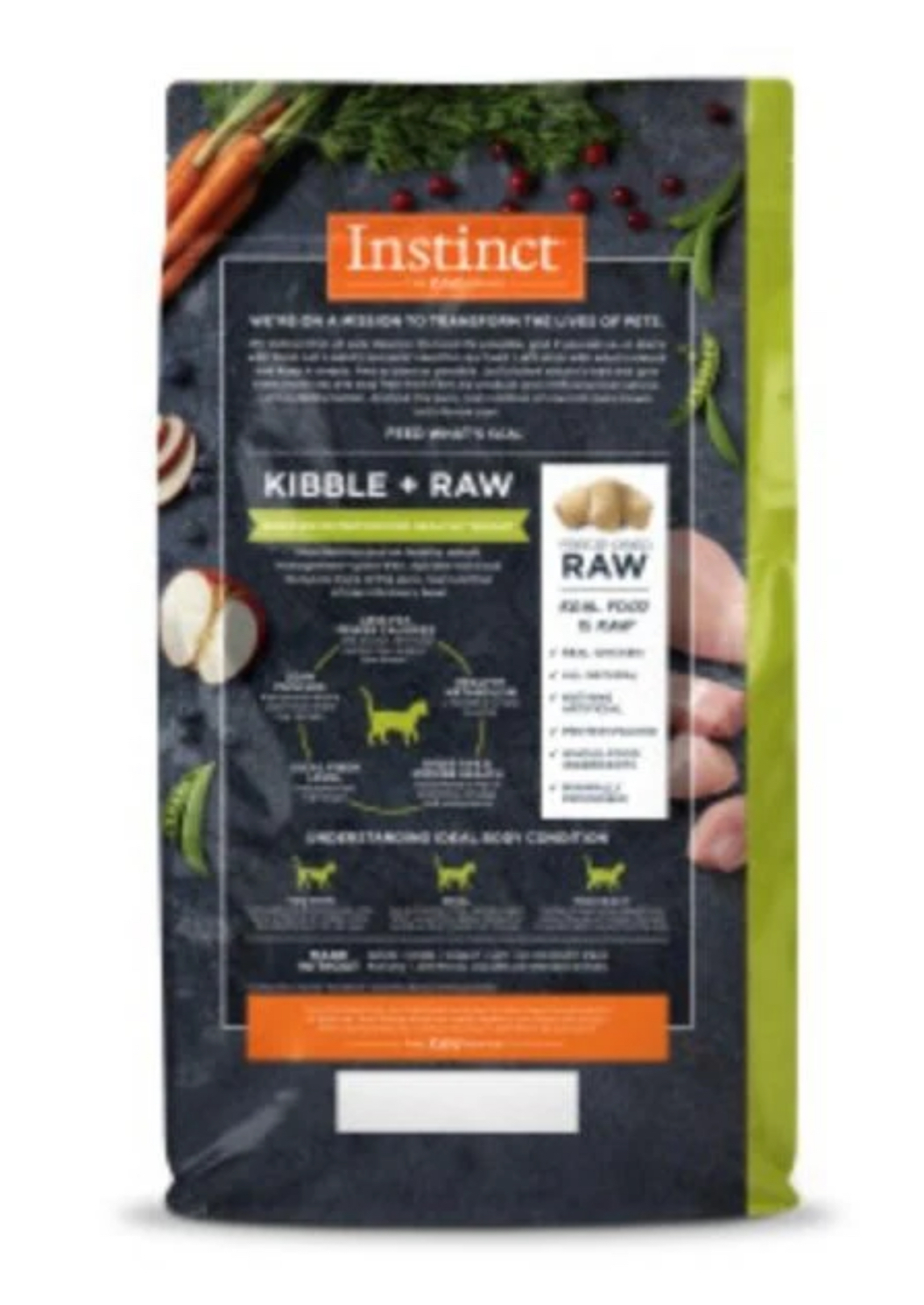 Instinct｜體重控制配方 - 雞肉 | Raw Boost 生肉配方無穀物貓糧 10lb