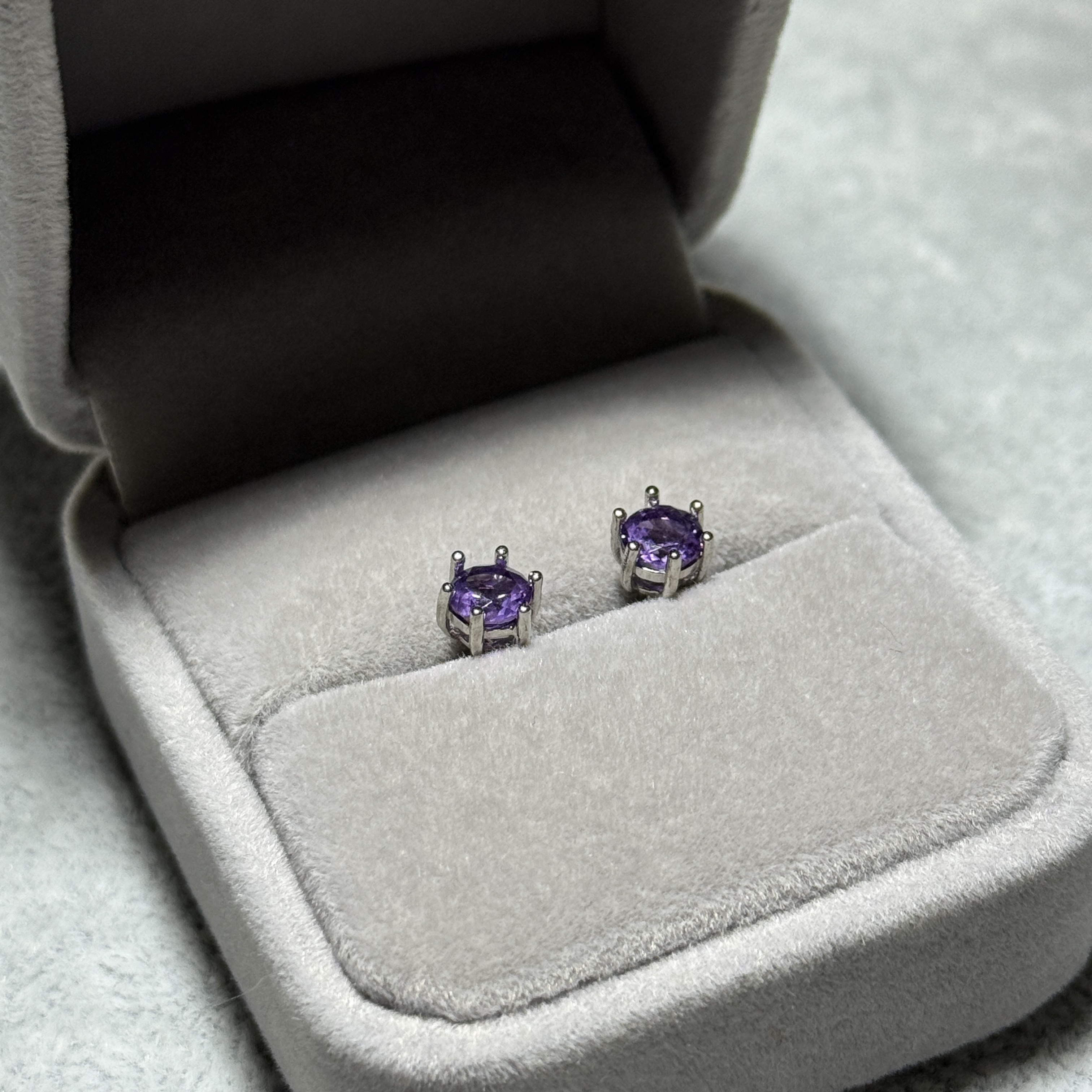 紫水晶耳環 RE1518