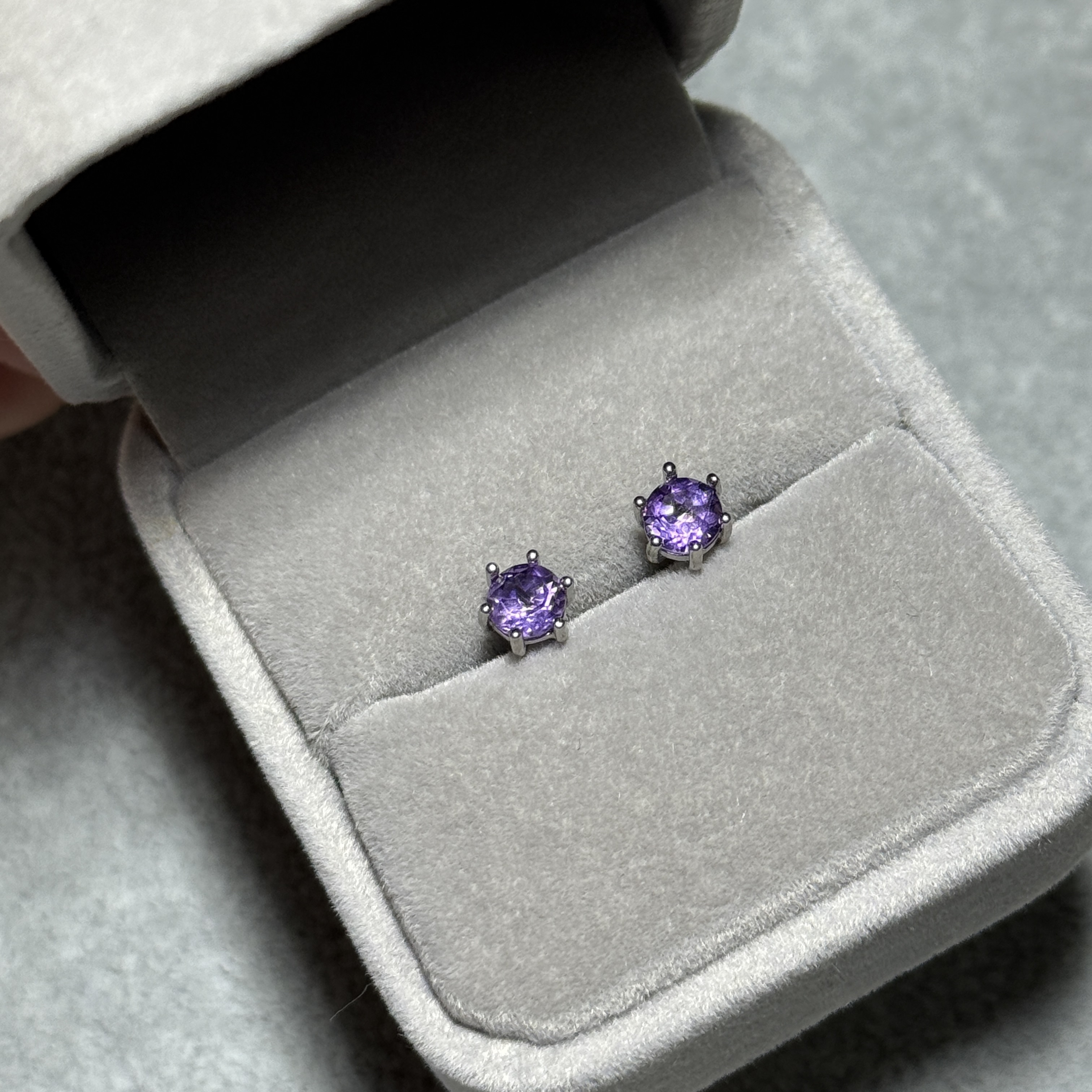 紫水晶耳環 RE1518