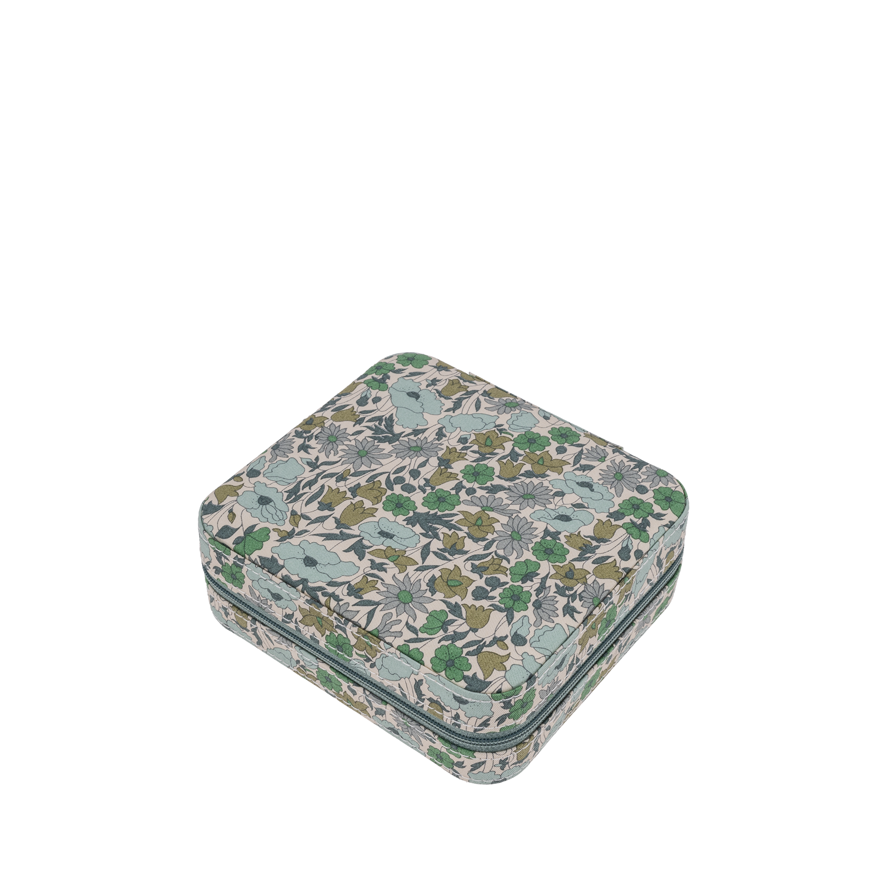 Jewelry Box Octa MW Liberty Poppy and Daisy Teal｜Bon Dep
