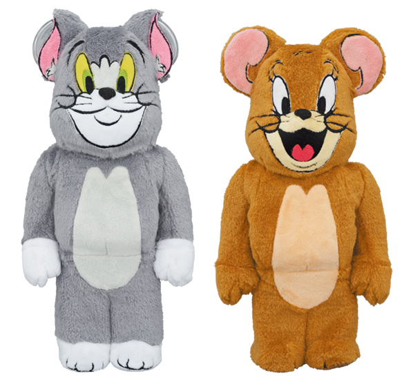 BEARBRICK TOM & JERRY COSTUME Ver. (TOM AND JERRY) 400% SET OF 2