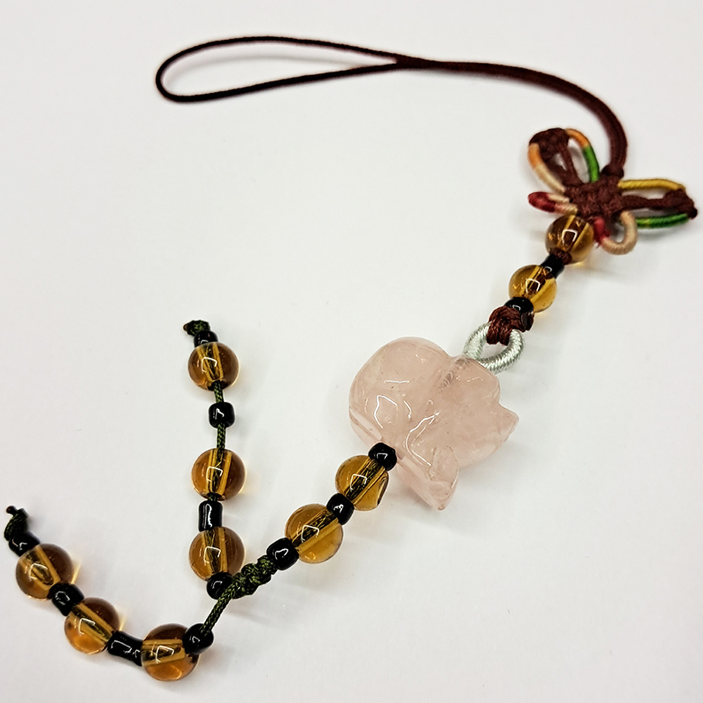 犬{粉晶}掛飾【十方】154970