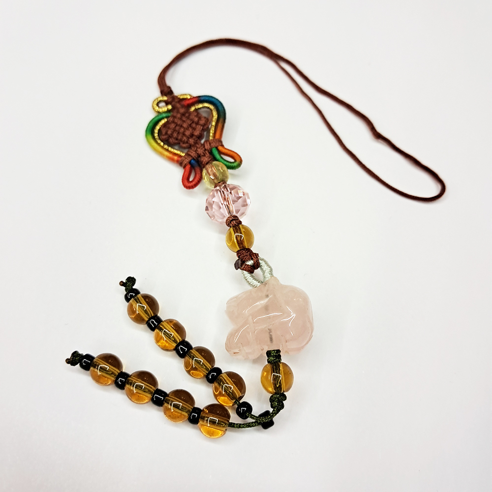 鼠{粉晶}掛飾【十方】154971