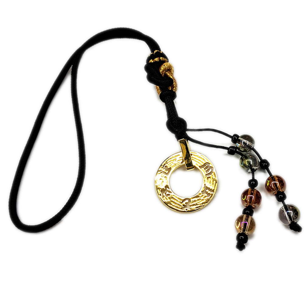 六字大明咒{沙金}法寶掛飾【十方】154978