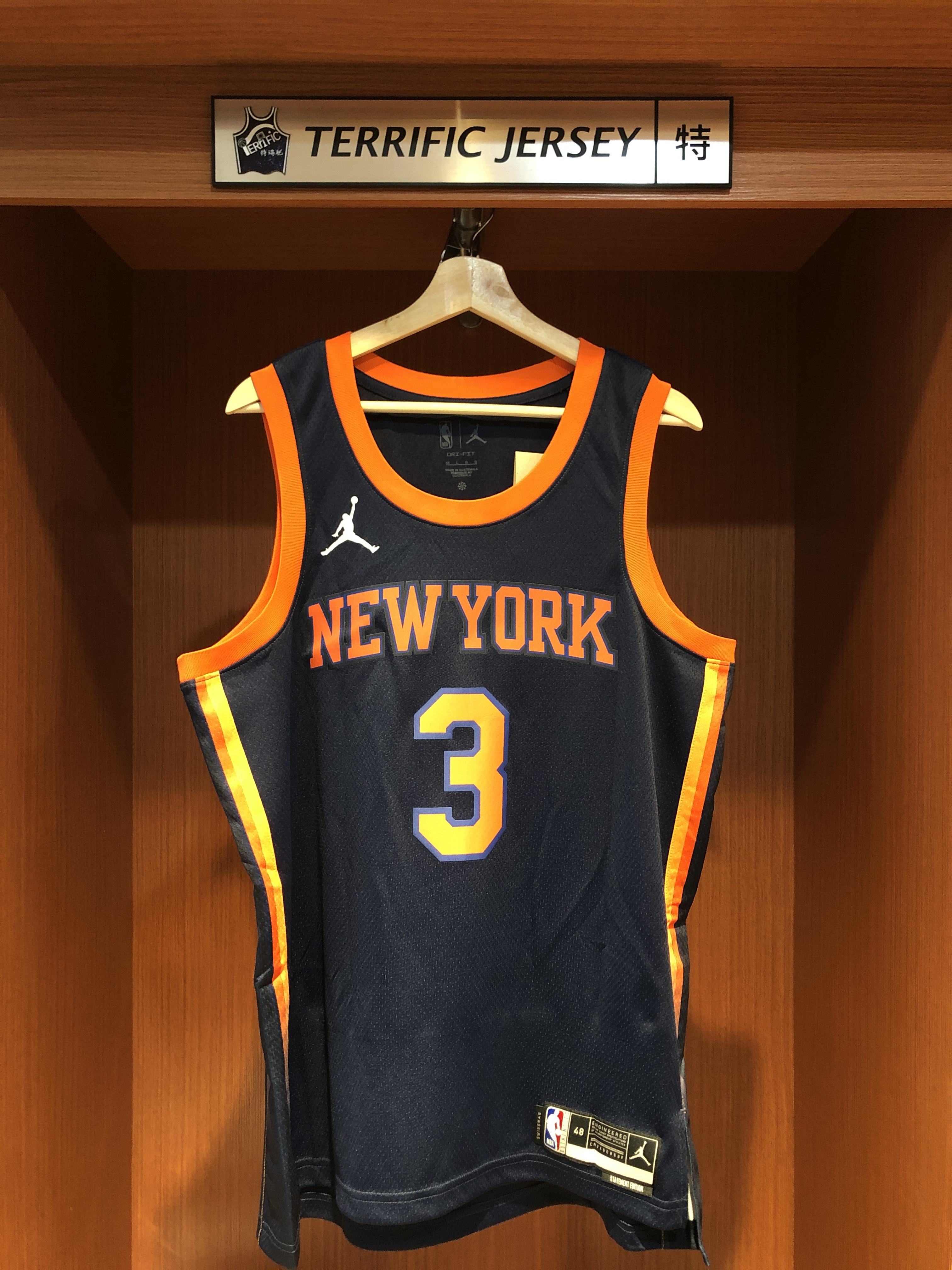 NBA球衣 Josh Hart 紐約尼克深藍 Statement Jordan Swingman 球迷版 熱轉印 全新