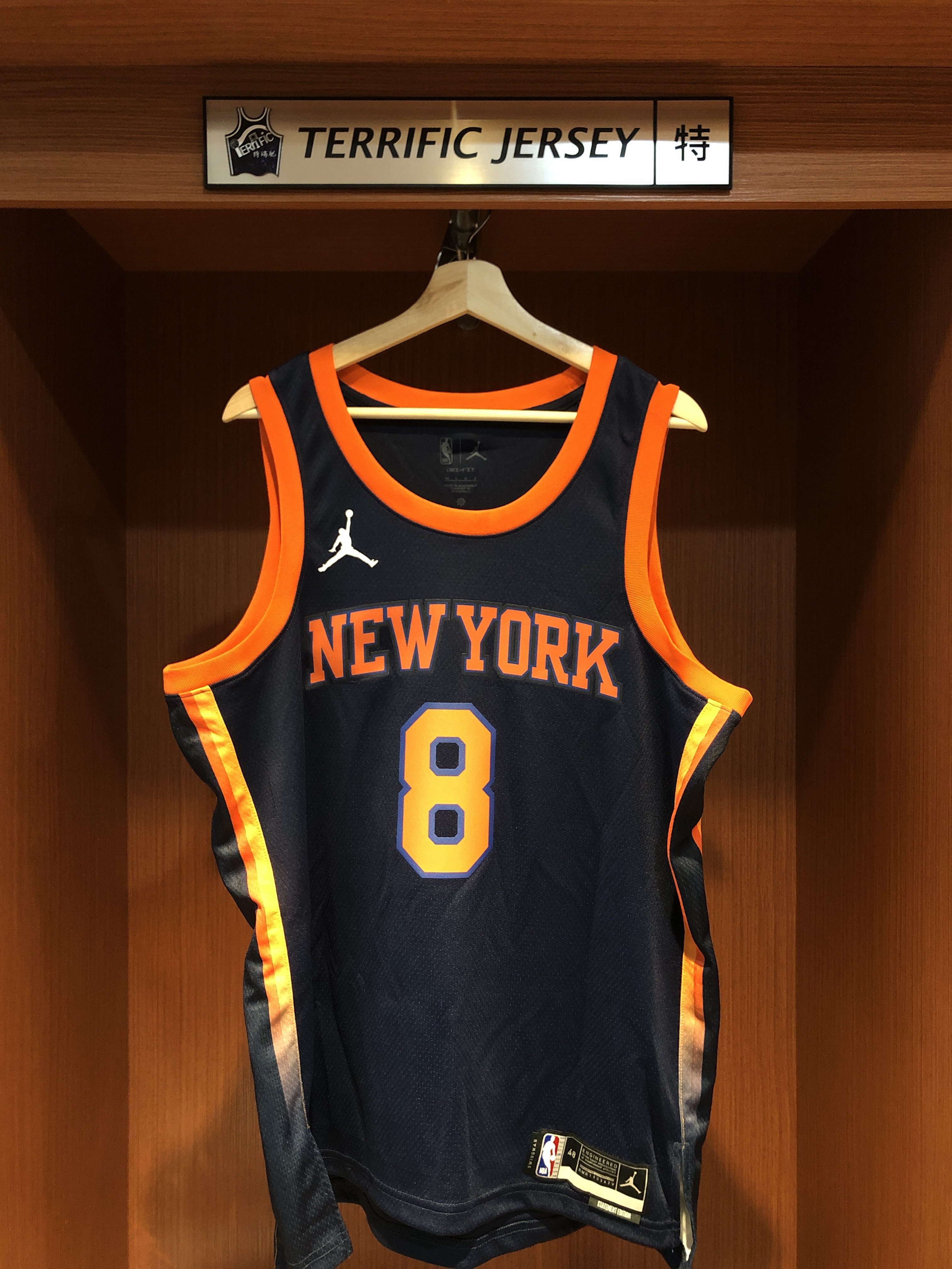 NBA球衣 OG Anunoby 紐約尼克深藍 Statement Jordan Swingman 球迷版 熱轉印 全新