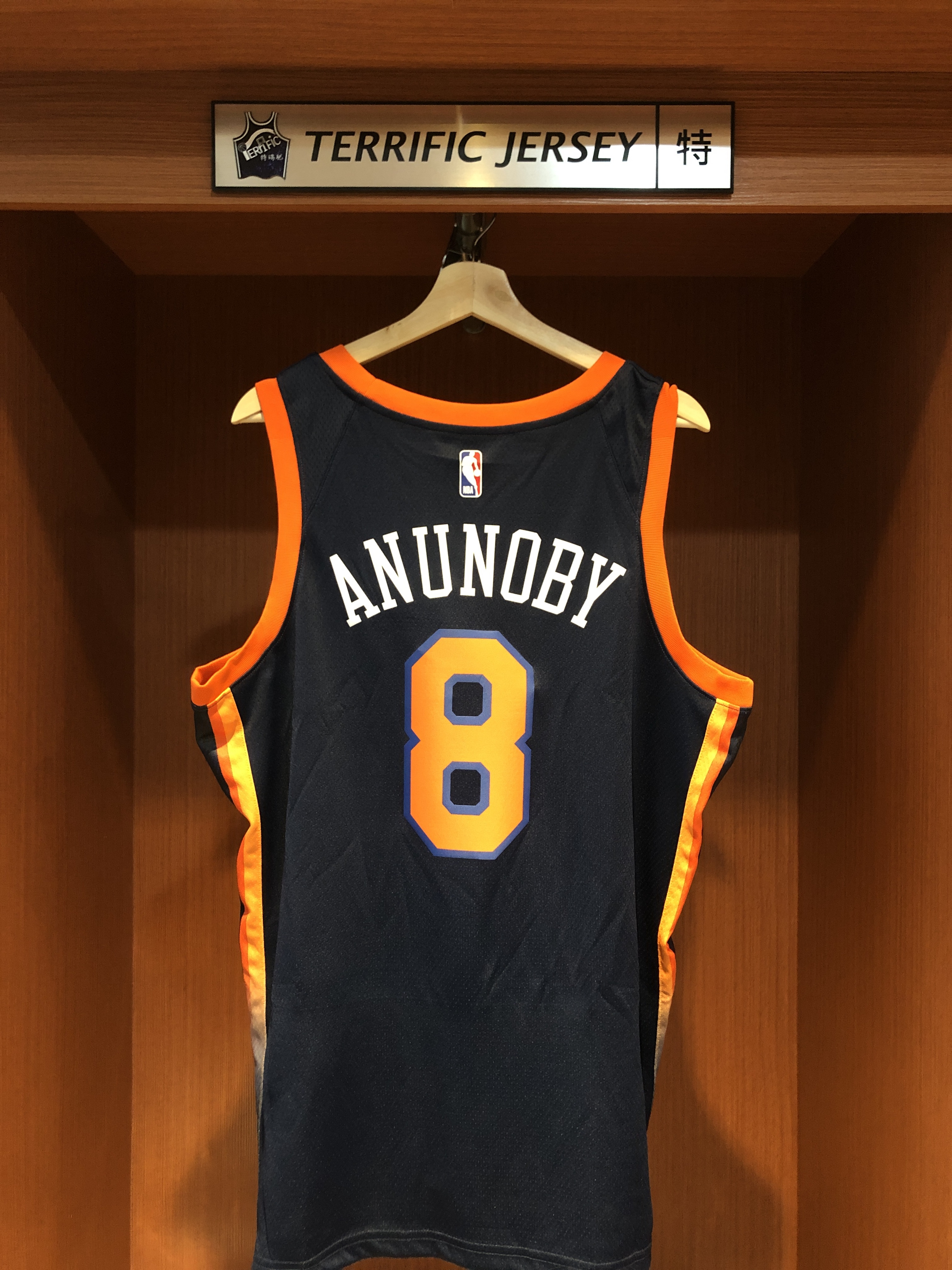 NBA球衣 OG Anunoby 紐約尼克深藍 Statement Jordan Swingman 球迷版 熱轉印 全新