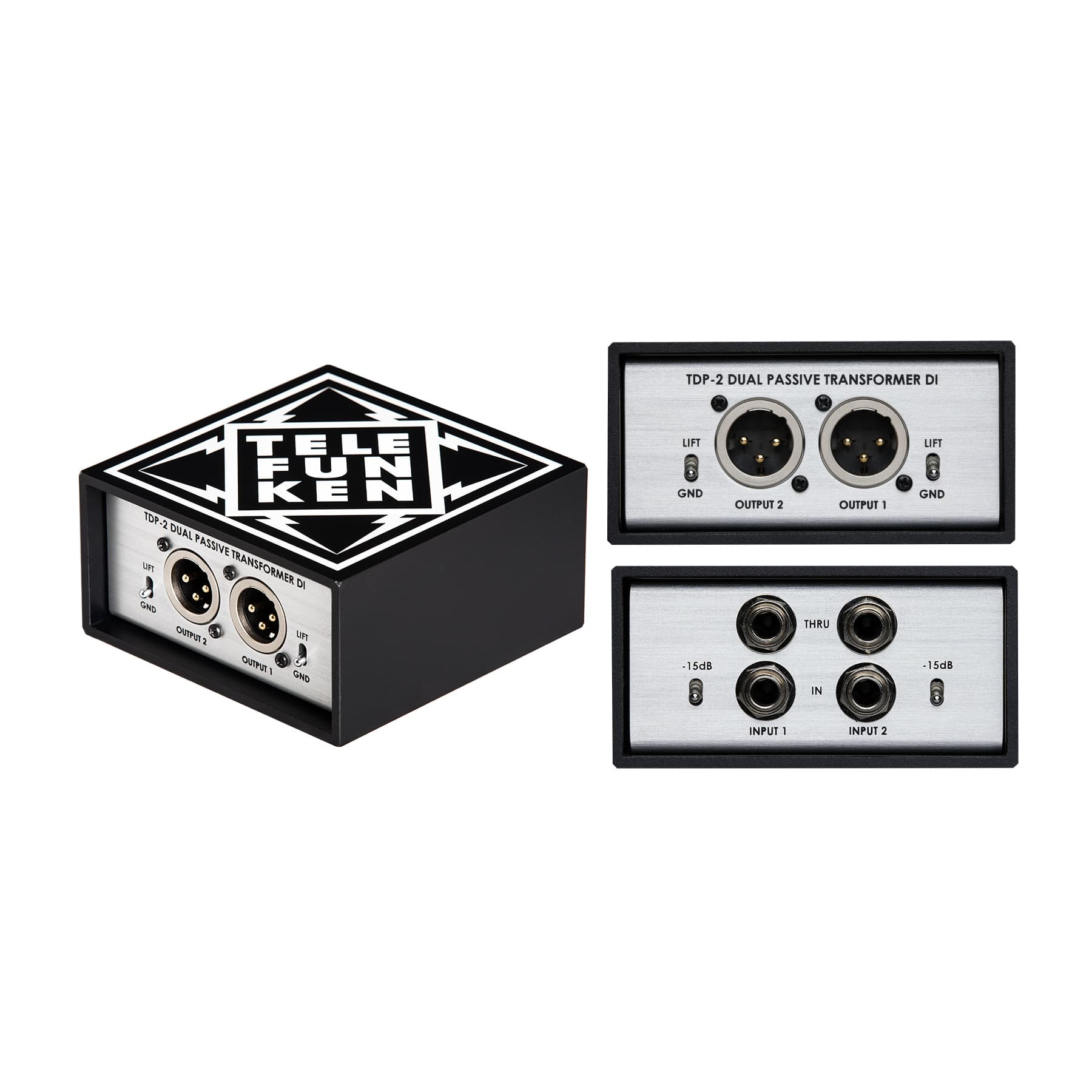 Telefunken - TDP-2 Dual Passive Direct Box
