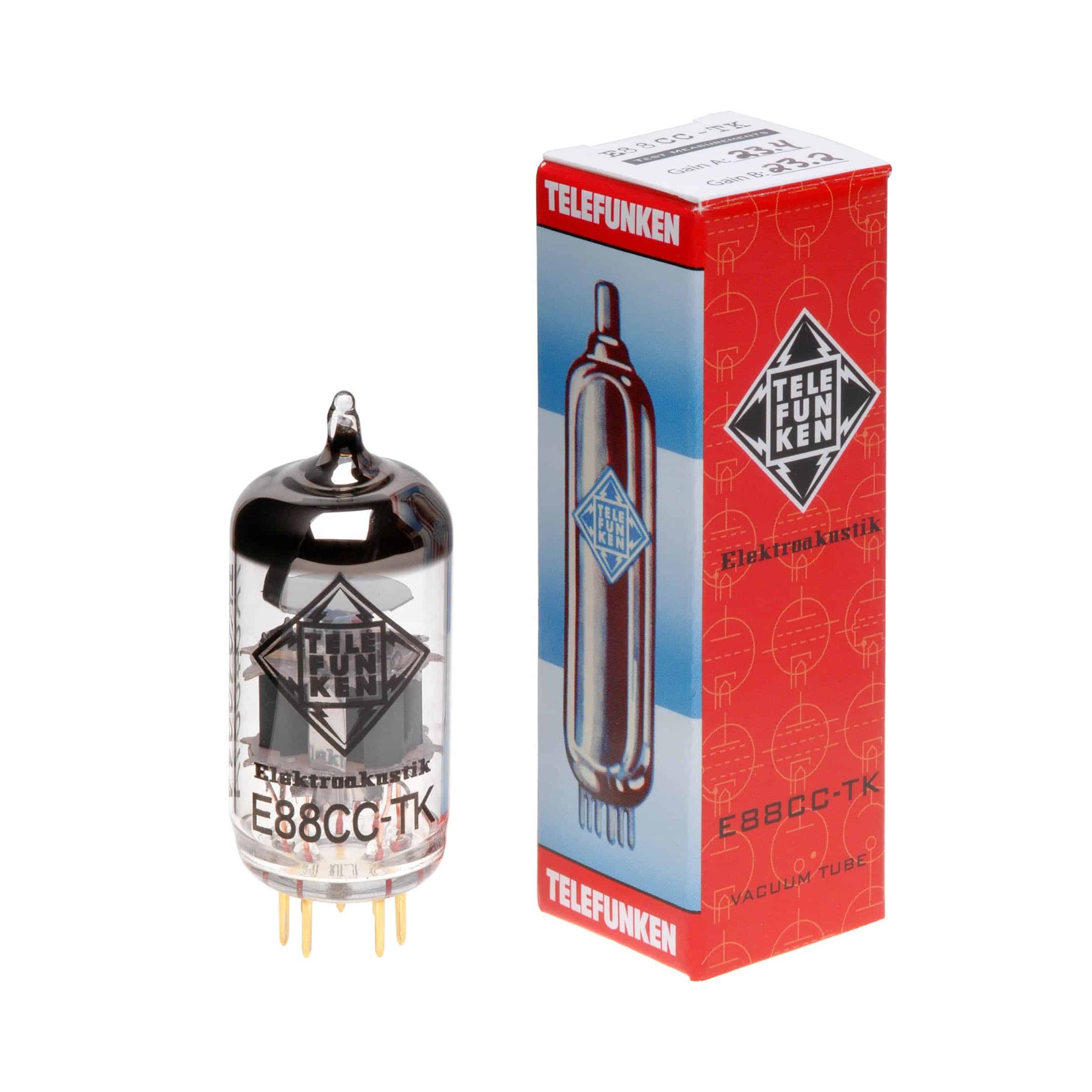 Telefunken - E88CC-TK Vacuum Tube (6922)