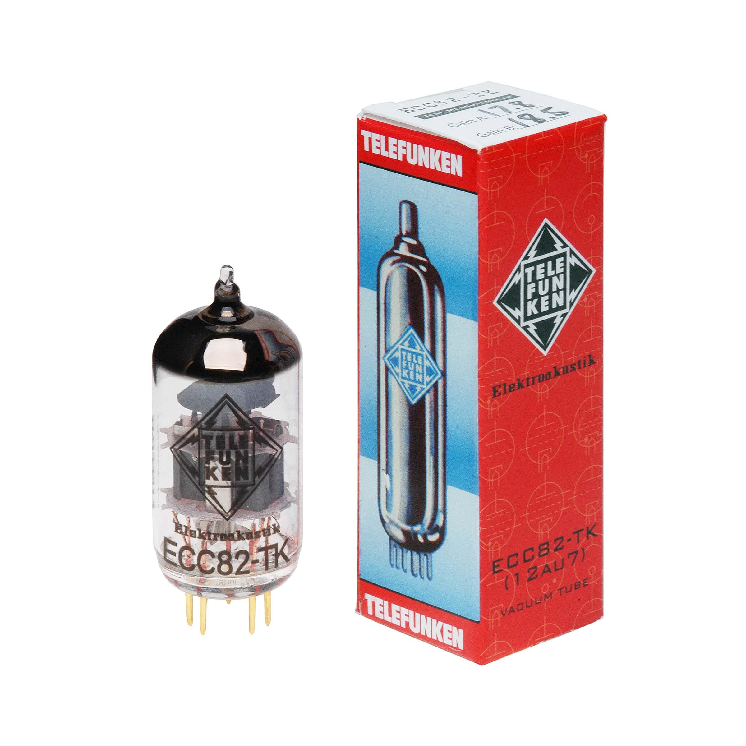 Telefunken - ECC82-TK Vacuum Tube (12AU7)