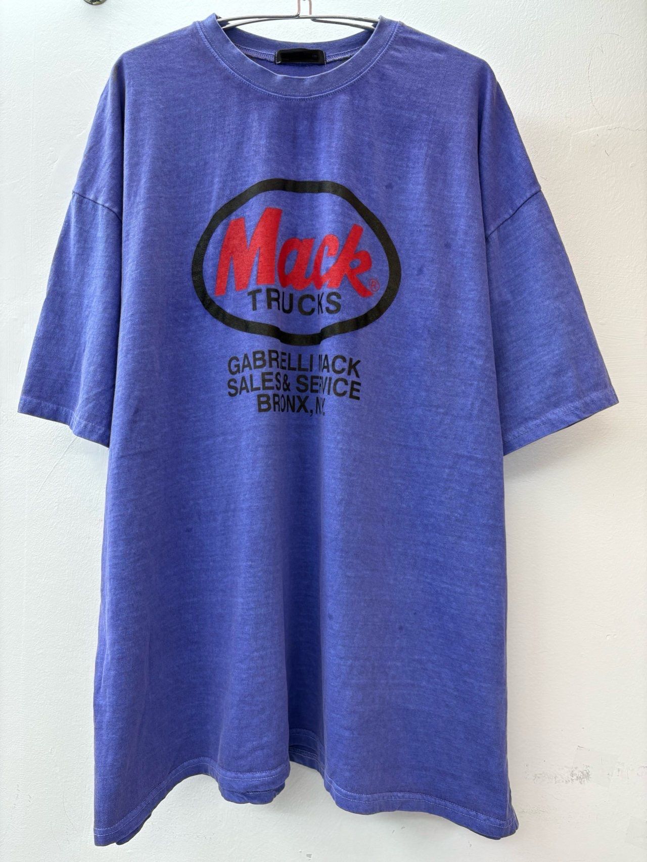 OverSize洗水英文字圖案短袖Tee T5721