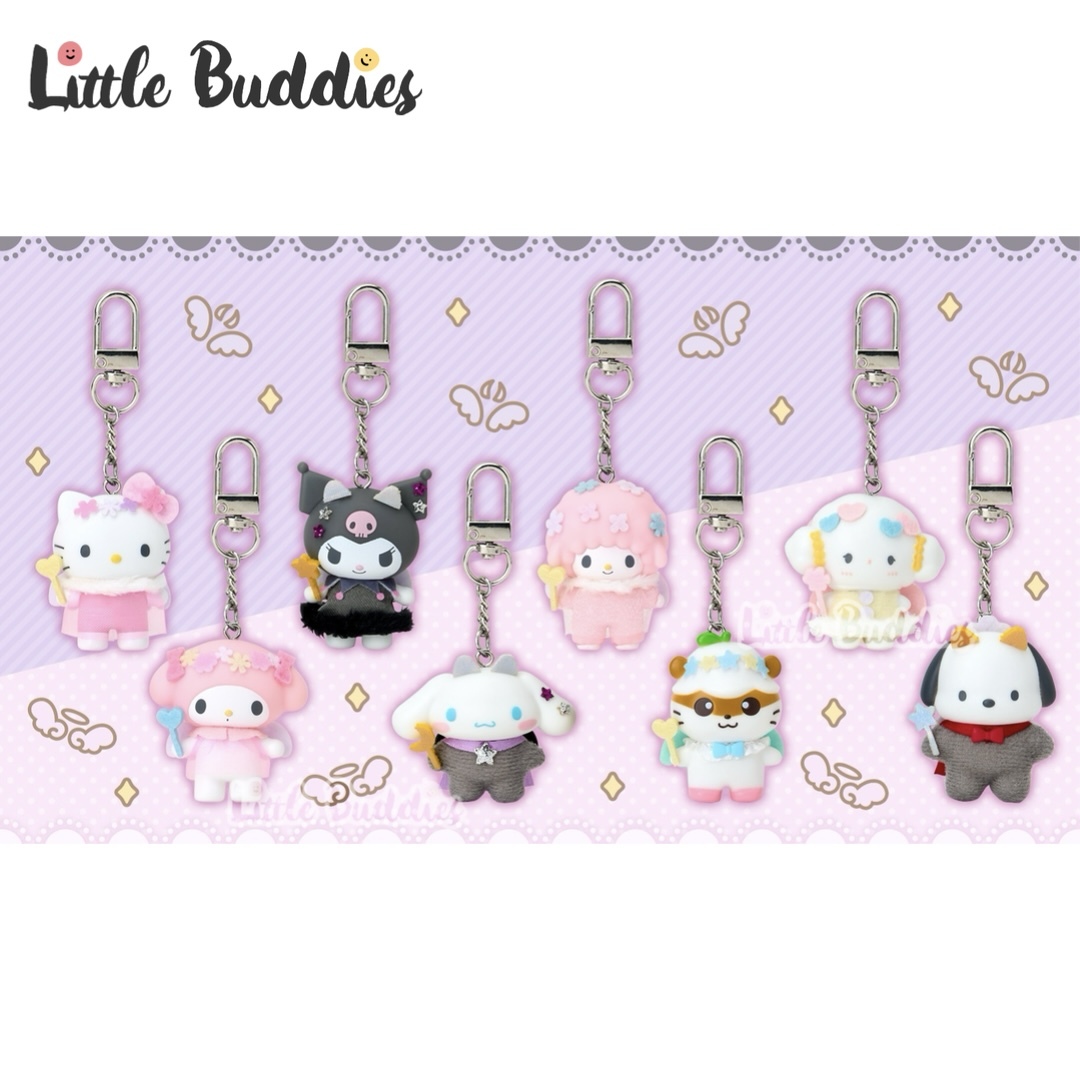 日本 Sanrio Chibitomo 公仔匙扣盲盒系列 - 天使魔鬼系列