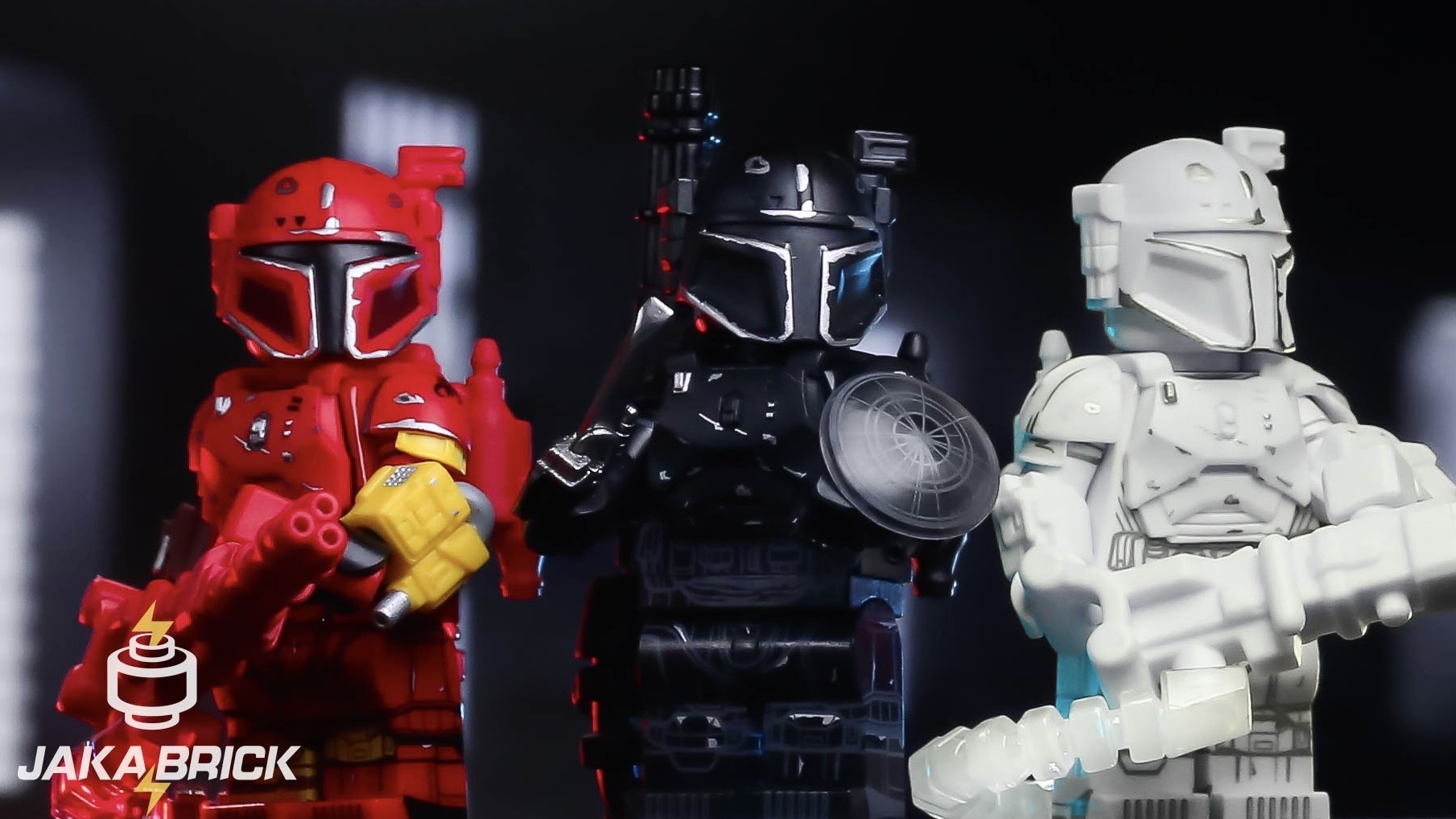 【Jaka brick X ColdBlood】重甲曼達洛 帕茲·維茲拉 (異色 黑色)