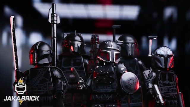 【Jaka brick X ColdBlood】重甲曼達洛 帕茲·維茲拉 (異色 黑色)