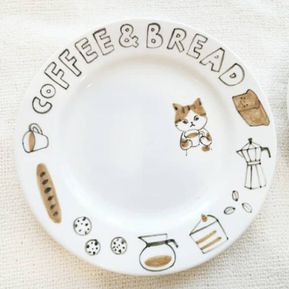 咖啡貓貓盤