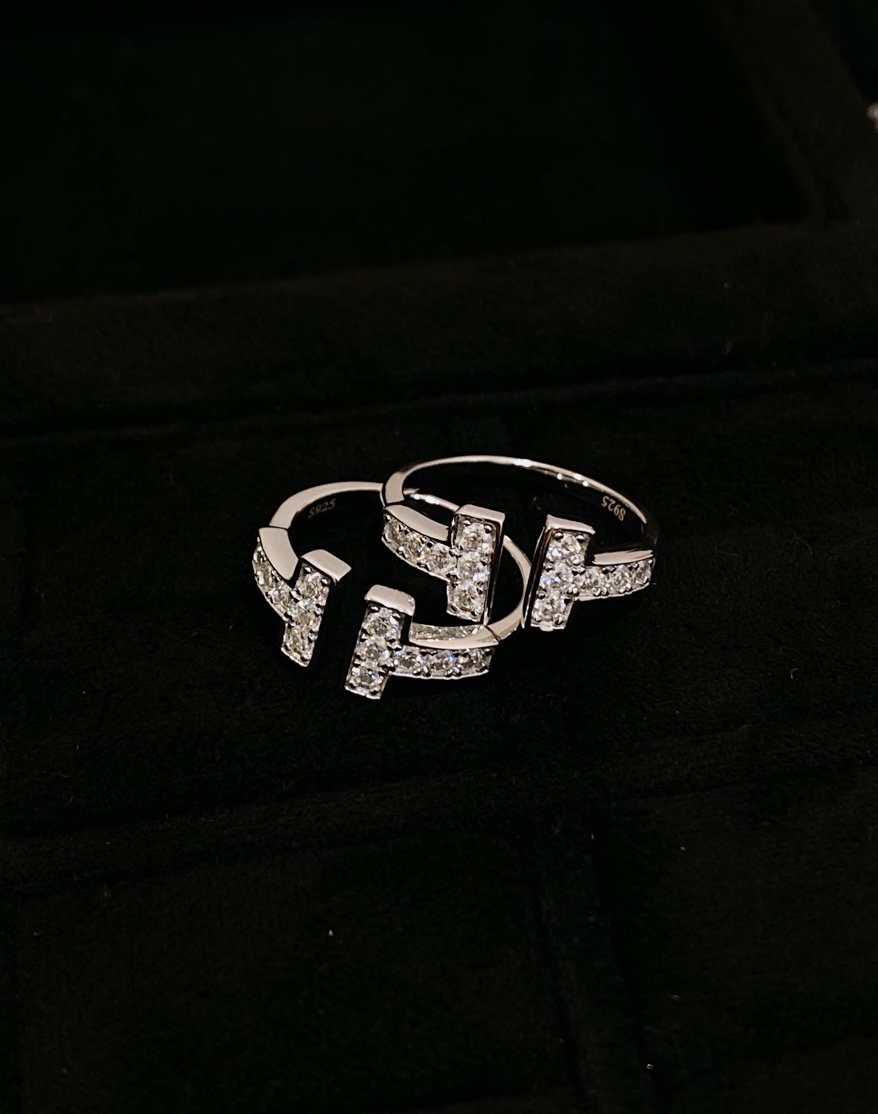 Tiffany moissanite rings