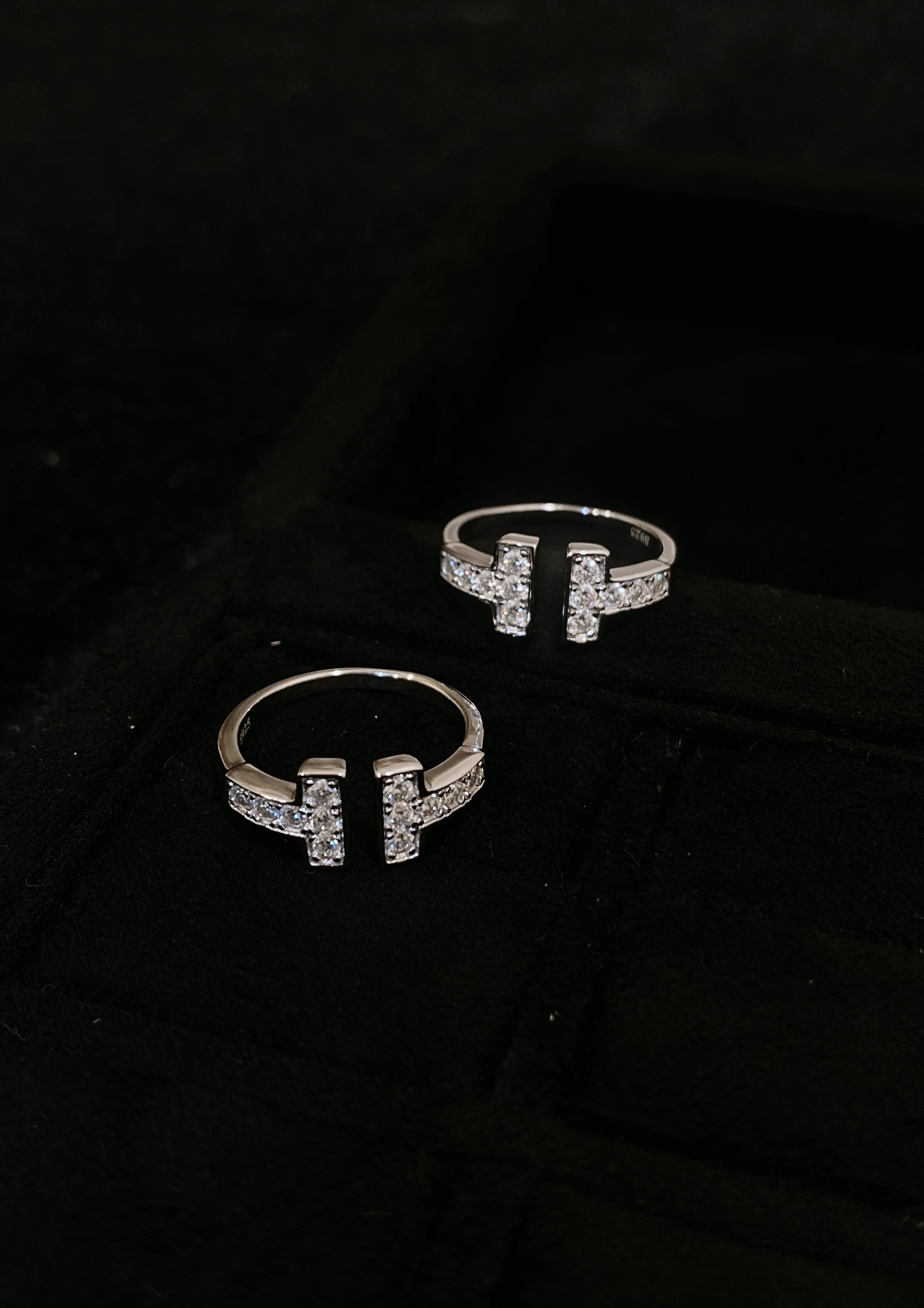 Tiffany moissanite rings