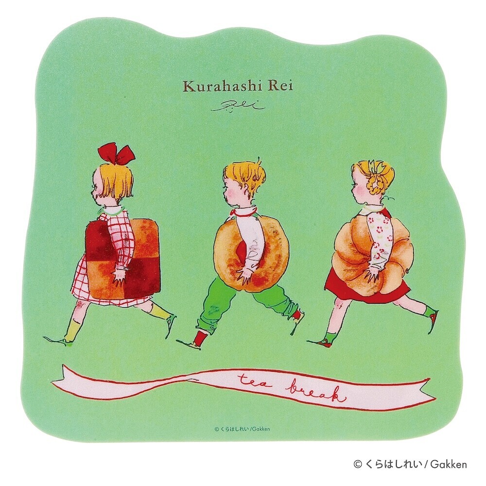 餅乾與女孩 滑鼠墊｜日本Kurahashirei