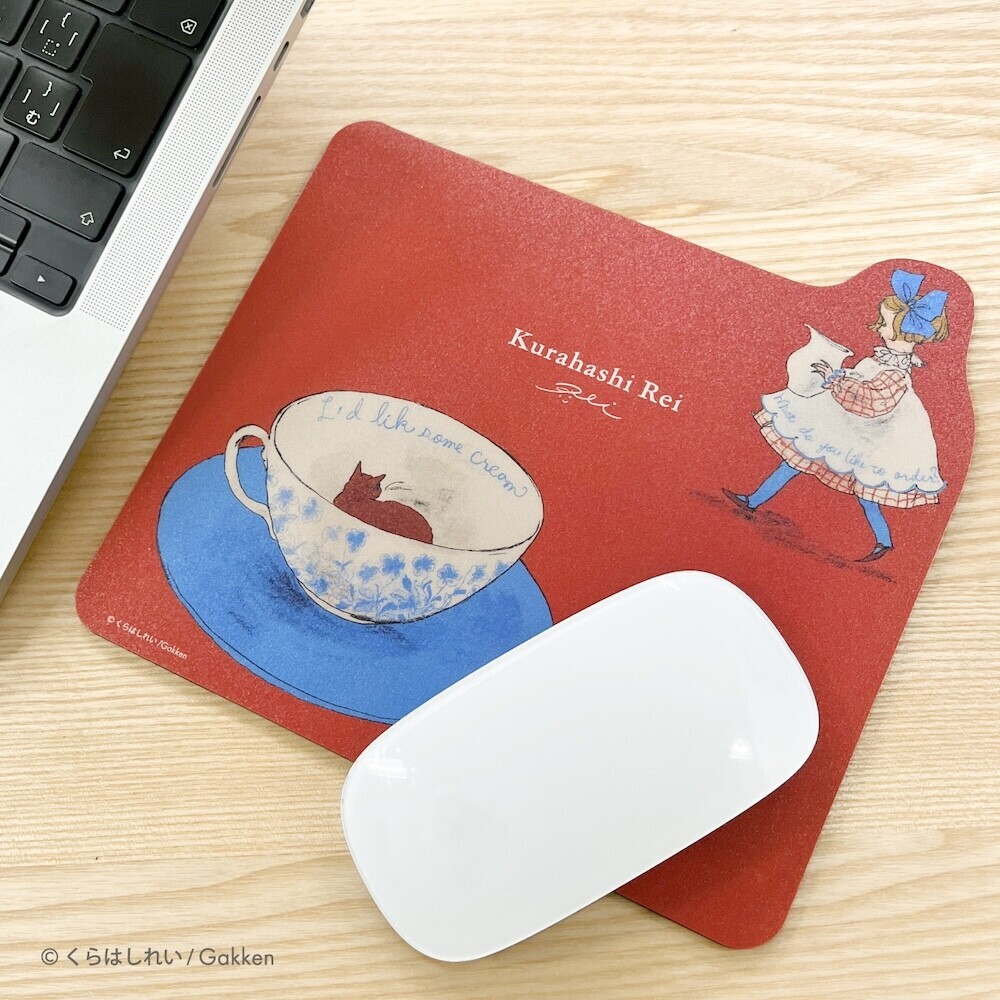 下午茶與女孩 滑鼠墊｜日本Kurahashirei