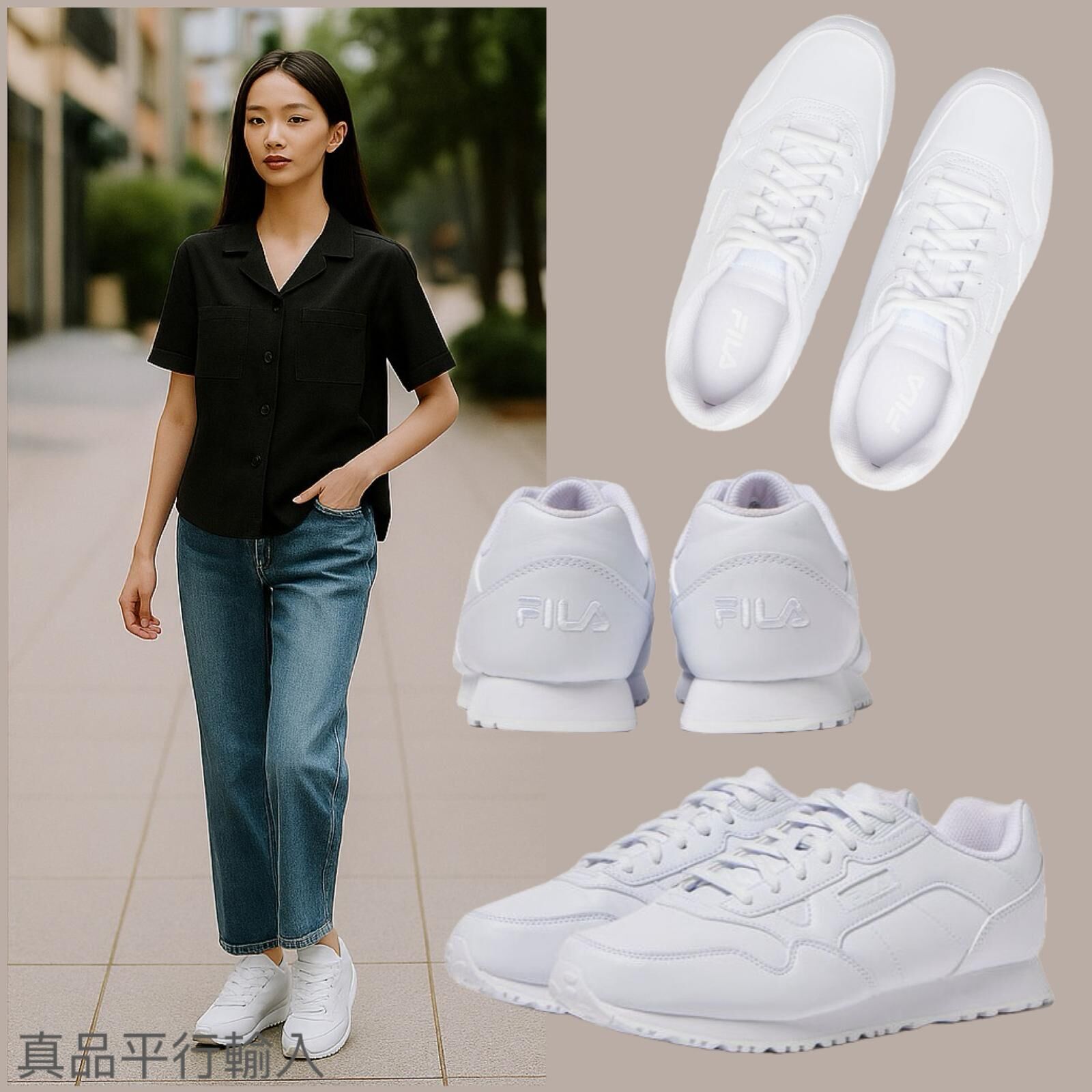 【預購】FILA G061662 女裝Cress波鞋
