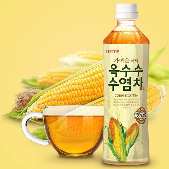 韓國 樂天 LOTTE 玉米鬚茶 500ml